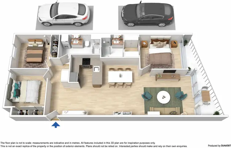 Floorplan of Homely apartment listing, 187/416A St Kilda Road, Melbourne VIC 3004