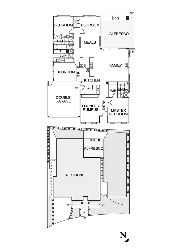 Floorplan of Homely house listing, 10 Refuge Place, Doreen VIC 3754