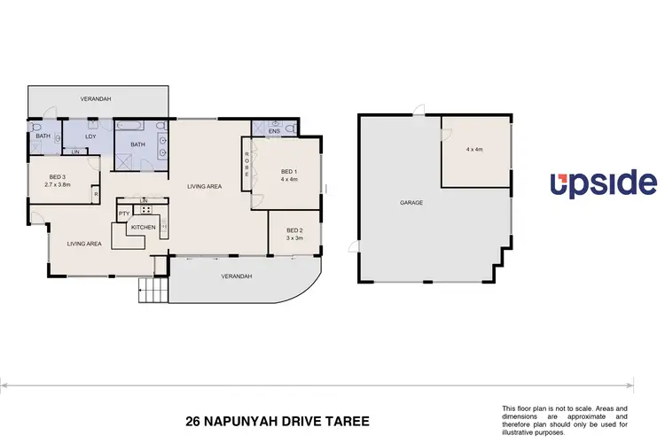 Floorplan of Homely house listing, 26 Napunyah Drive, Taree NSW 2430