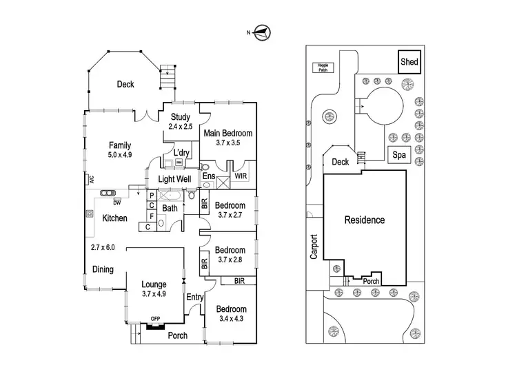 Floorplan of Homely house listing, 12 Castleton Road, Viewbank VIC 3084