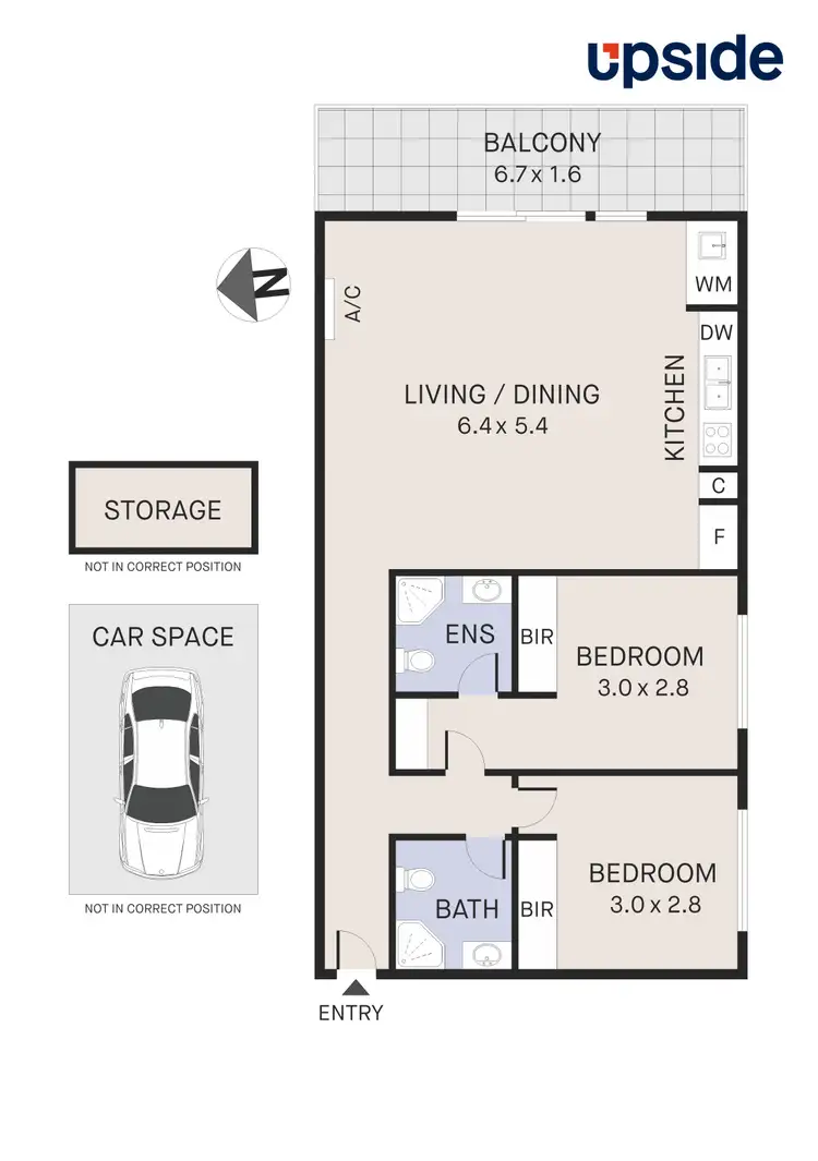Floorplan of Homely apartment listing, 105/124 Murrumbeena Road, Murrumbeena VIC 3163