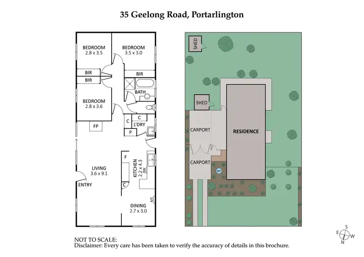 Floorplan of Homely house listing, 35 Geelong Road, Portarlington VIC 3223