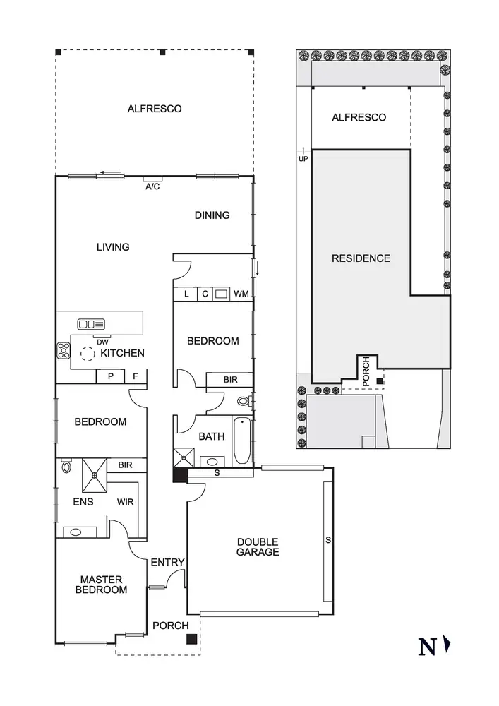 Floorplan of Homely house listing, 40 Horsley Crescent, Doreen VIC 3754