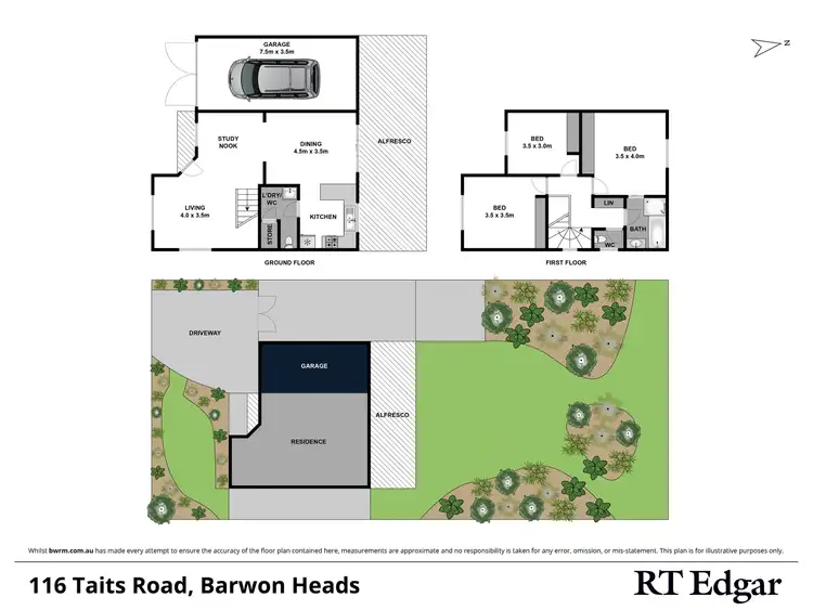 Floorplan of Homely house listing, 116 Taits Road, Barwon Heads VIC 3227