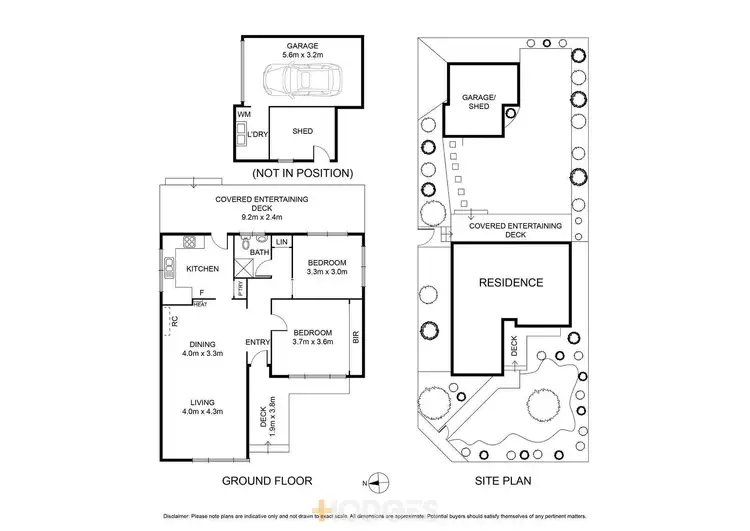Floorplan of Homely house listing, 46 Heytesbury Street, Herne Hill VIC 3218