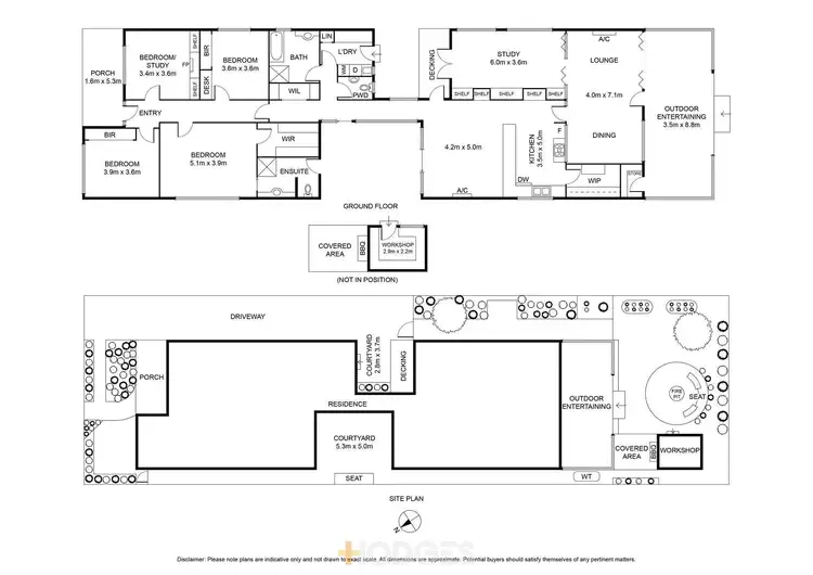 Floorplan of Homely house listing, 23 Wellington Street, Geelong West VIC 3218