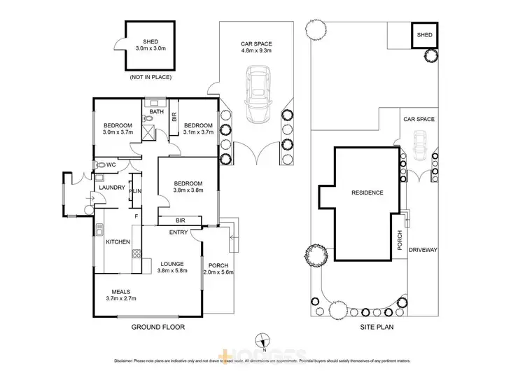 Floorplan of Homely house listing, 74 Ballarat Road, Hamlyn Heights VIC 3215