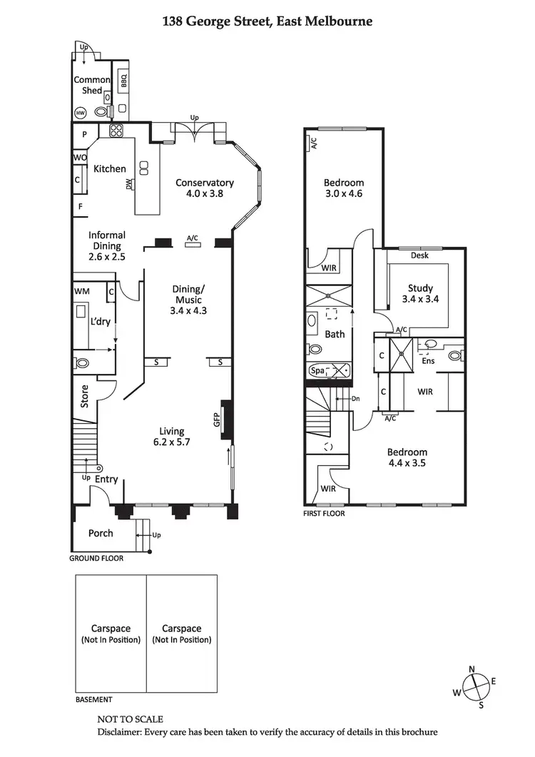 Floorplan of Homely house listing, 138 George Street, East Melbourne VIC 3002