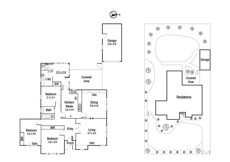 Floorplan of Homely house listing, 11 Waiora Road, Heidelberg Heights VIC 3081