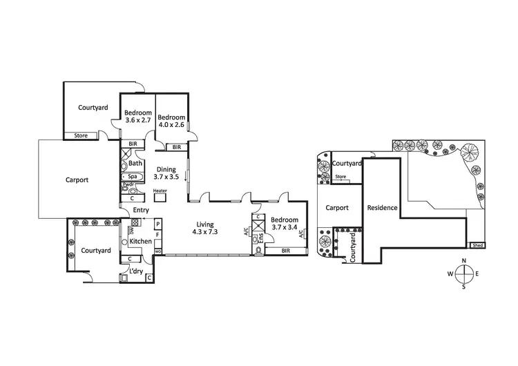 Floorplan of Homely house listing, 7/20 Yuille Street, Brighton VIC 3186