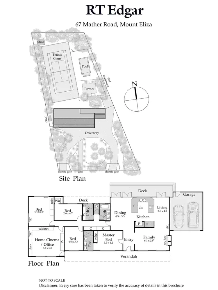 Floorplan of Homely house listing, 67 Mather Road, Mount Eliza VIC 3930