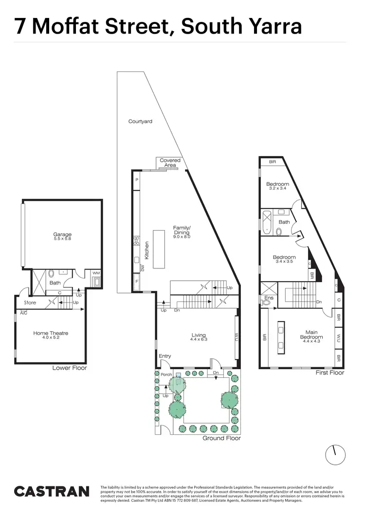 Floorplan of Homely house listing, 7 Moffat Street, South Yarra VIC 3141