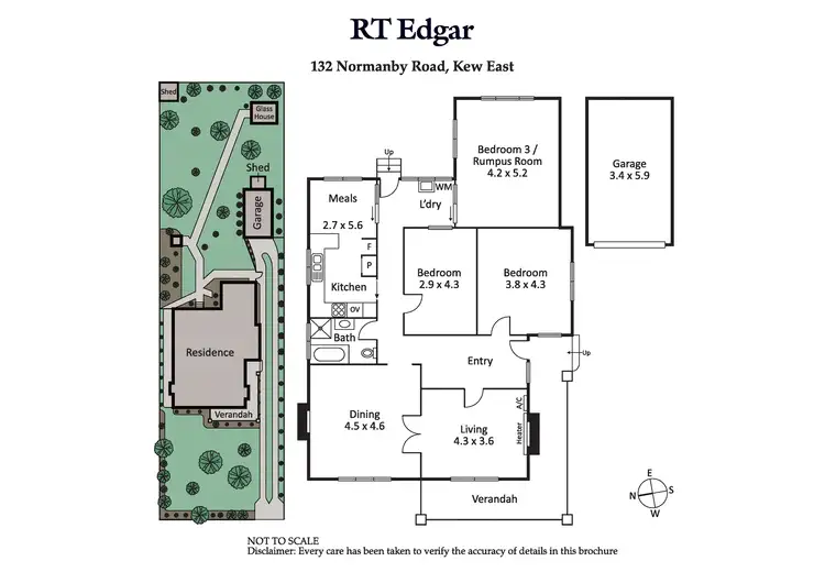 Floorplan of Homely house listing, 132 Normanby Road, Kew East VIC 3102