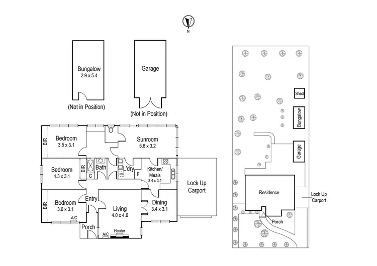 Floorplan of Homely house listing, 25 Edward Street, Macleod VIC 3085
