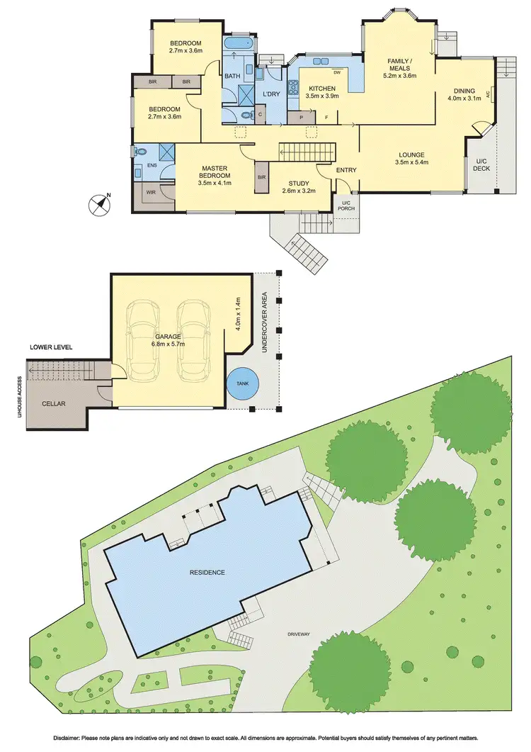 Floorplan of Homely house listing, 63 Dickasons Road, Heathmont VIC 3135