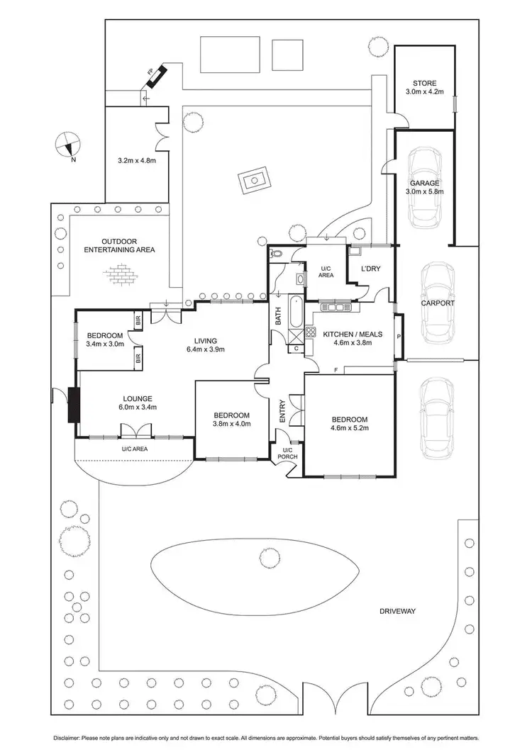 Floorplan of Homely house listing, 154 Lower Dandenong Road, Parkdale VIC 3195