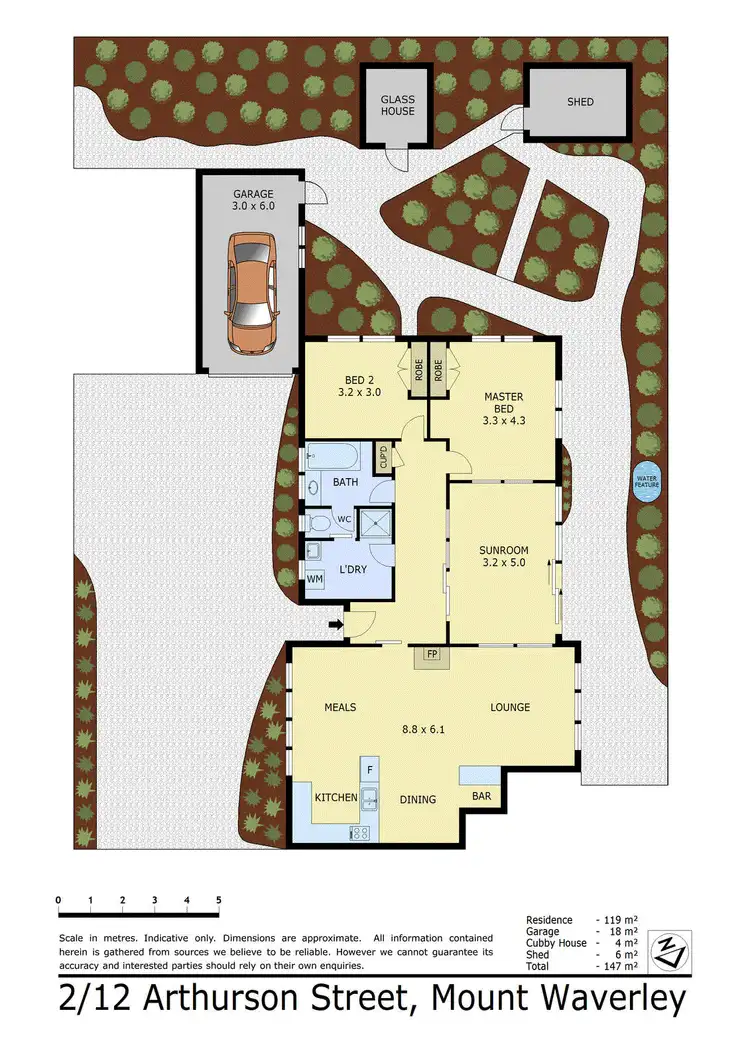 Floorplan of Homely unit listing, 2/12 Arthurson Street, Mount Waverley VIC 3149