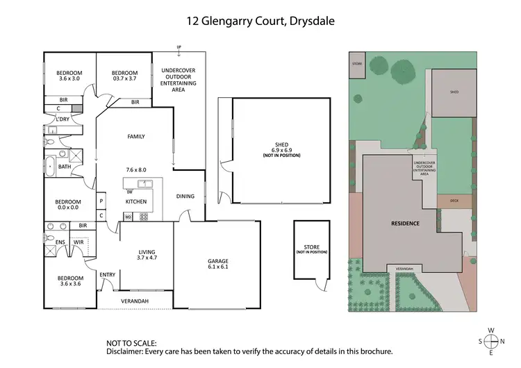 Floorplan of Homely house listing, 12 Glengarry Court, Drysdale VIC 3222