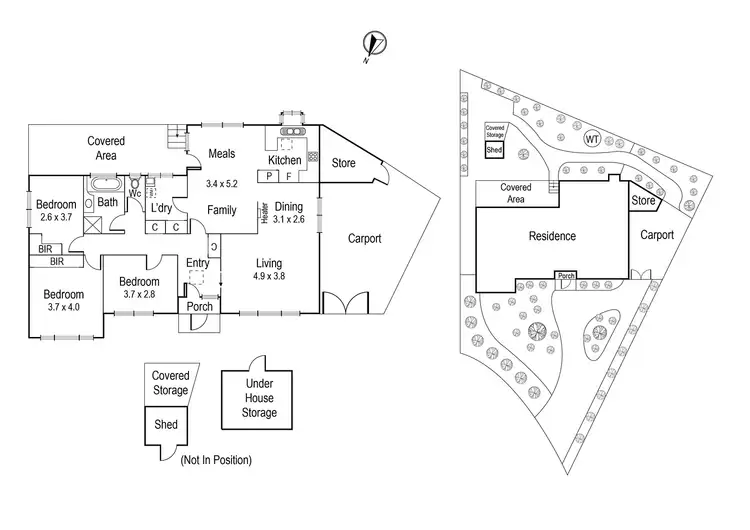 Floorplan of Homely house listing, 12 Coolong Place, Viewbank VIC 3084