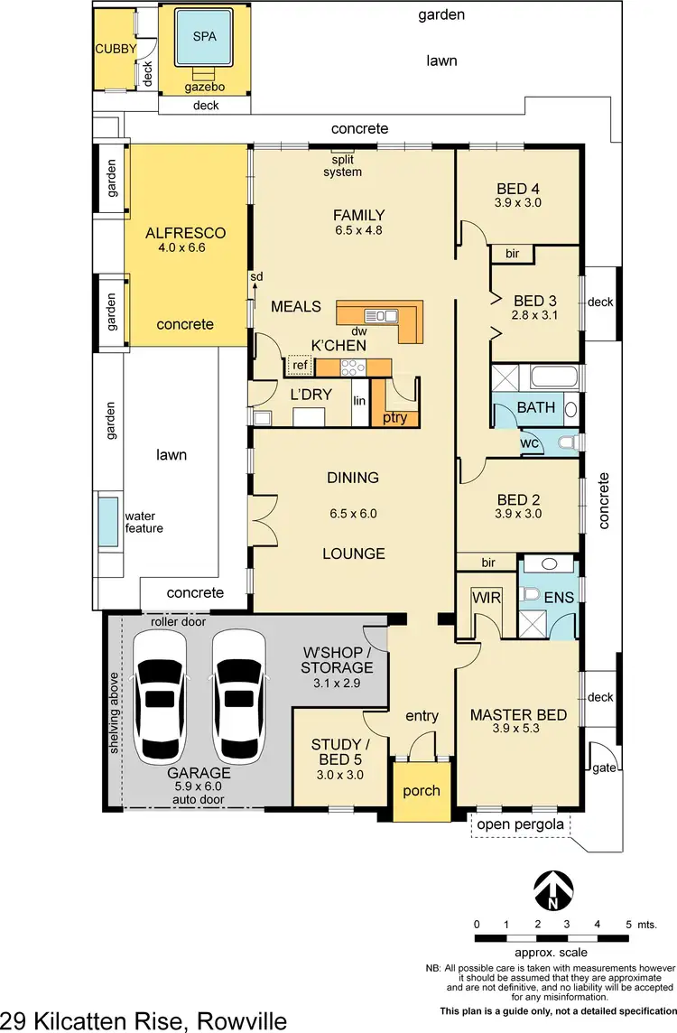 Floorplan of Homely house listing, 29 Kilcatten Rise, Rowville VIC 3178