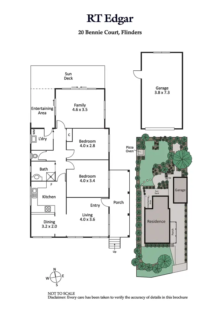 Floorplan of Homely house listing, 20 Bennie Court, Flinders VIC 3929