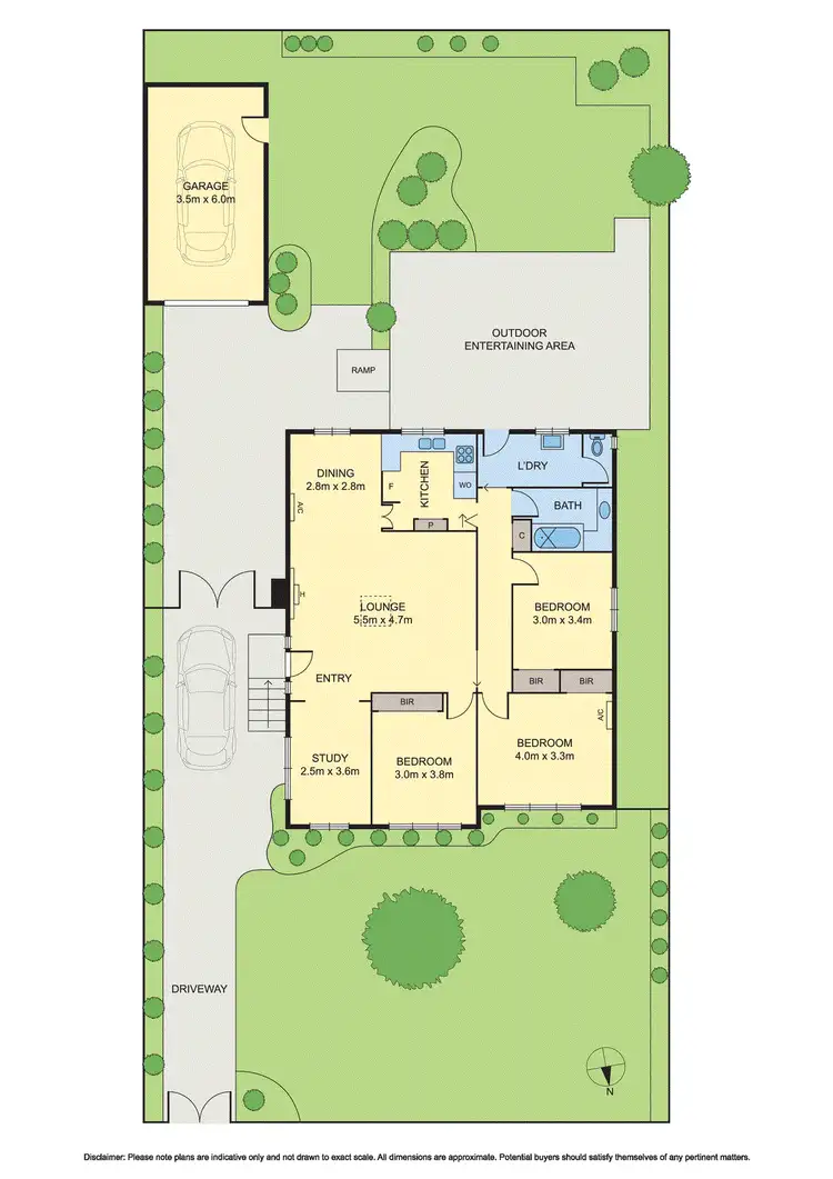 Floorplan of Homely house listing, 12 Meakin Street, Watsonia North VIC 3087
