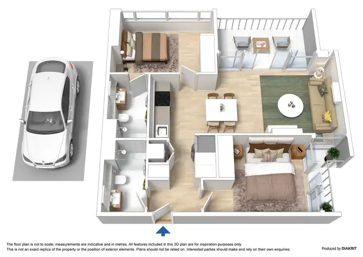 Floorplan of Homely apartment listing, 902/220 Spencer Street, Melbourne VIC 3000