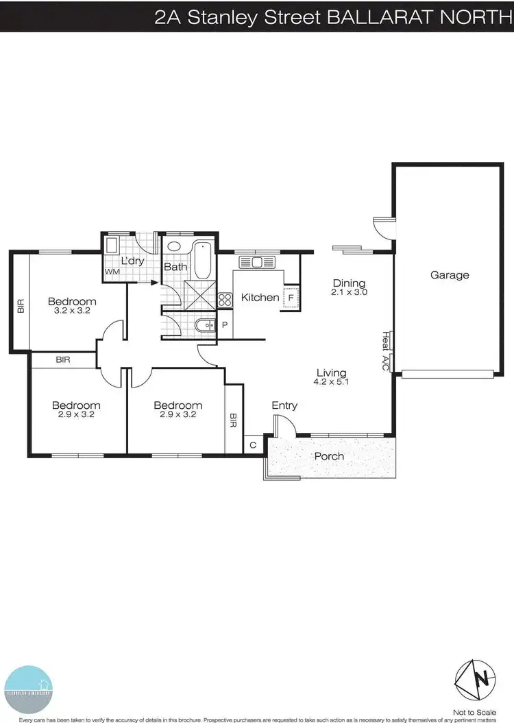 Floorplan of Homely house listing, 2A Stanley Street, Ballarat North VIC 3350
