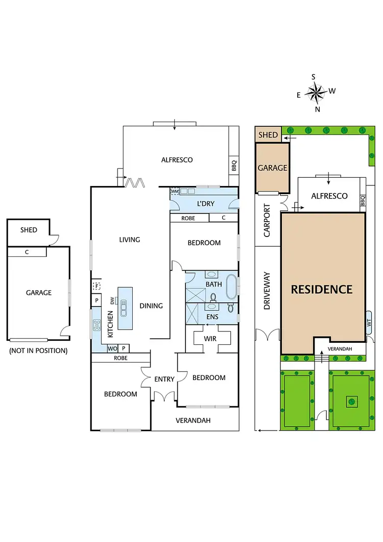Floorplan of Homely house listing, 17 Temby Street, Watsonia VIC 3087