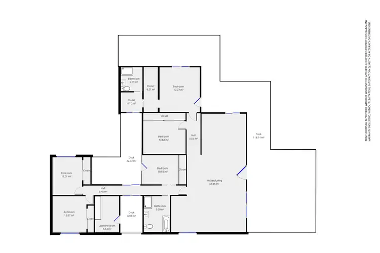 Floorplan of Homely rural property listing, 55 Ross Road, Nambrok VIC 3847