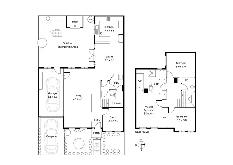 Floorplan of Homely house listing, 2B Watt Street, Spotswood VIC 3015