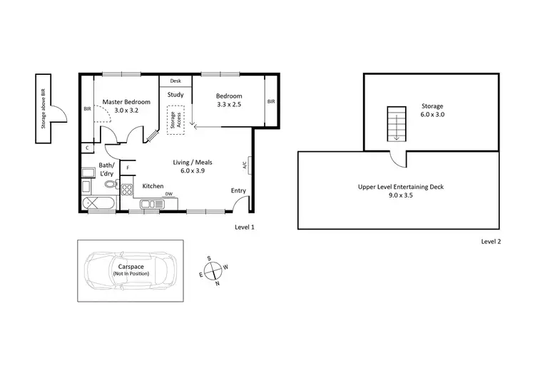 Floorplan of Homely house listing, 6/2 Thompson Street, Williamstown VIC 3016