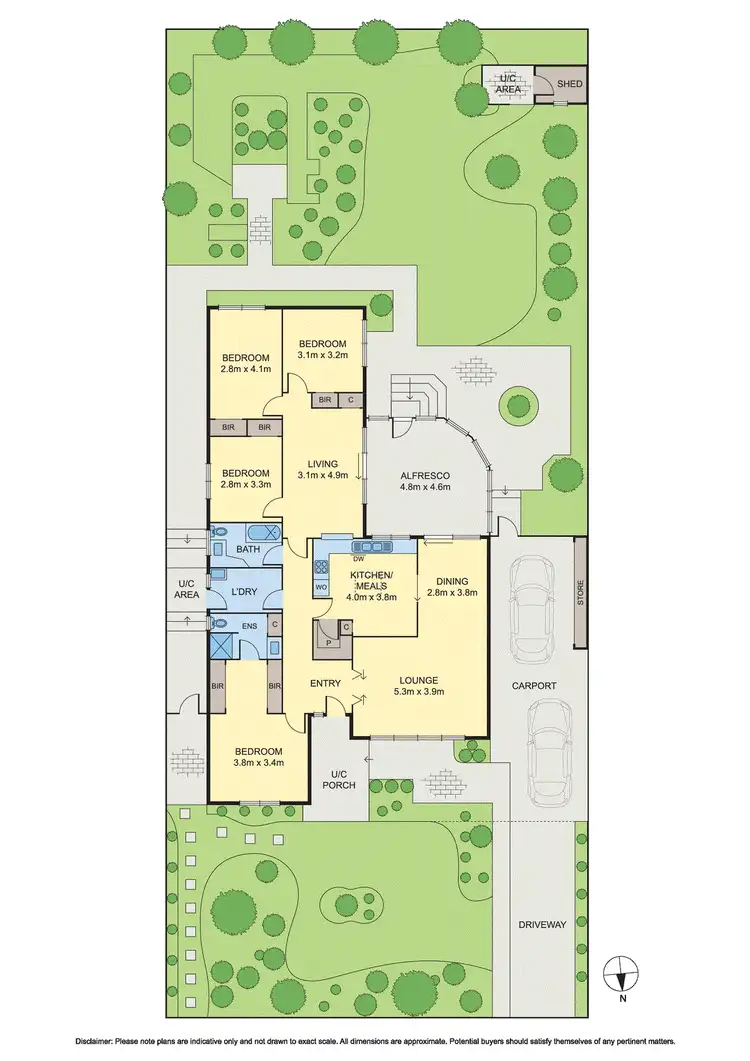 Floorplan of Homely house listing, 38 Clifton Street, Blackburn VIC 3130