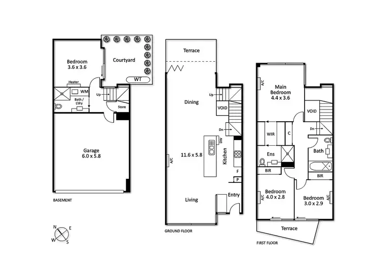 Floorplan of Homely apartment listing, 8/130 Princes Street, Port Melbourne VIC 3207