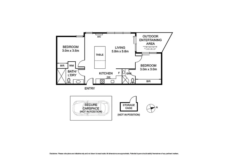 Floorplan of Homely apartment listing, 3/120 Murray Street, Caulfield VIC 3162
