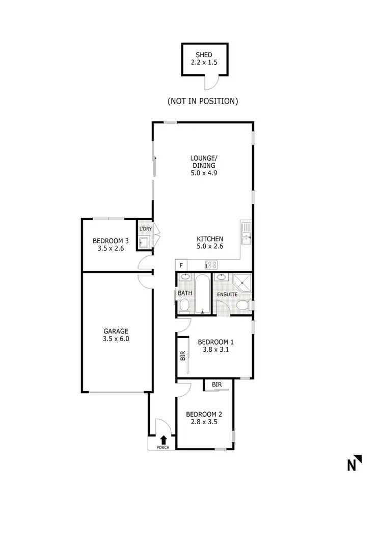 Floorplan of Homely house listing, 21 Medallion Avenue, Beveridge VIC 3753