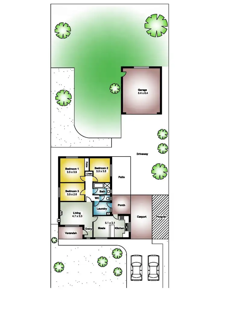 Floorplan of Homely house listing, 5 York Street, Valley View SA 5093