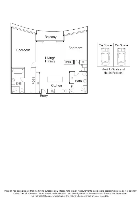 Floorplan of Homely apartment listing, 1411/576 St. Kilda Road, Melbourne VIC 3000