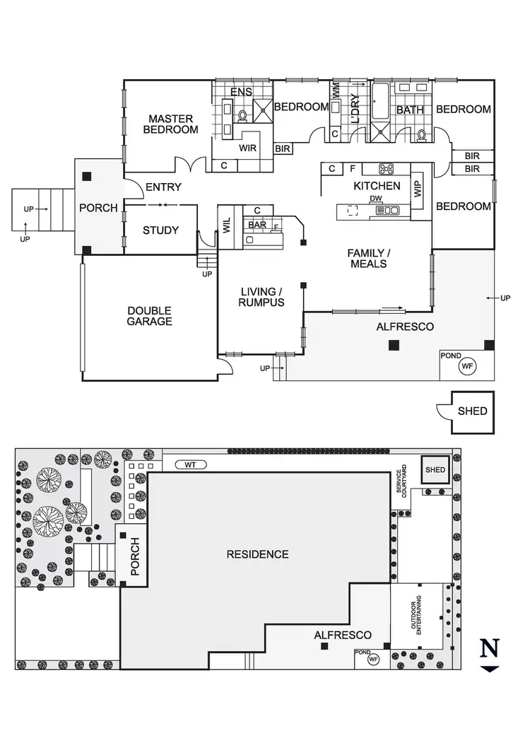 Floorplan of Homely house listing, 21 Woodruff Road, South Morang VIC 3752