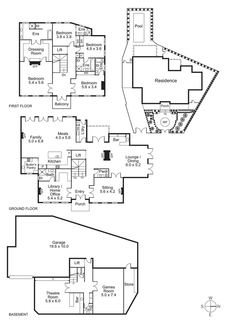 Floorplan of Homely house listing, 29 Tennyson Street, Brighton VIC 3186