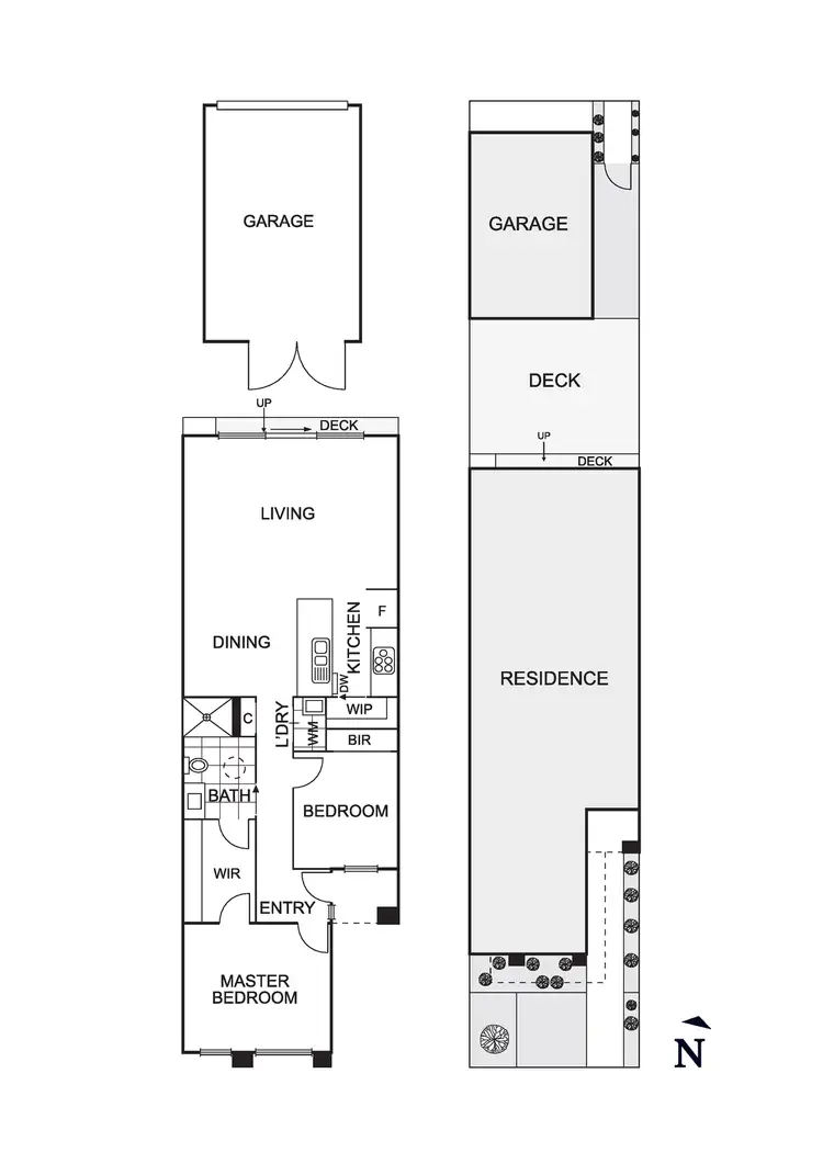 Floorplan of Homely house listing, 6 Soapstone Walk, Doreen VIC 3754