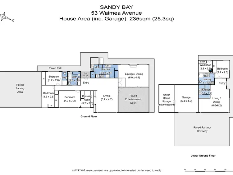 Floorplan of Homely house listing, 53 Waimea Avenue, Sandy Bay TAS 7005