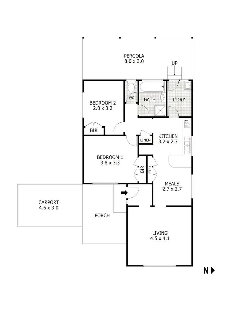 Floorplan of Homely house listing, 1 Coustley Close, Wallan VIC 3756