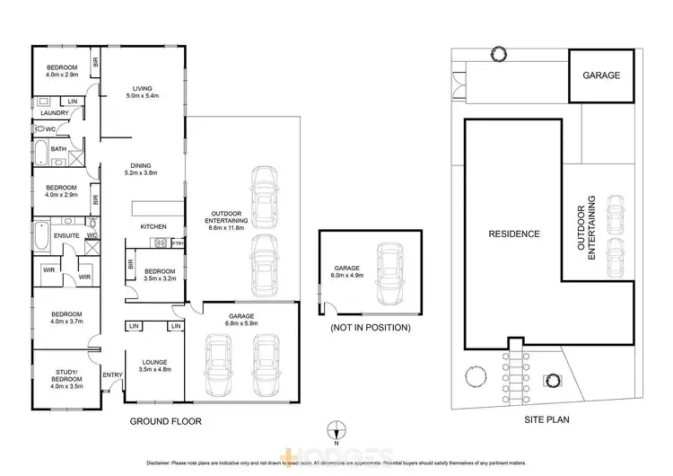 Floorplan of Homely house listing, 42 Moorhen Drive, Lara VIC 3212