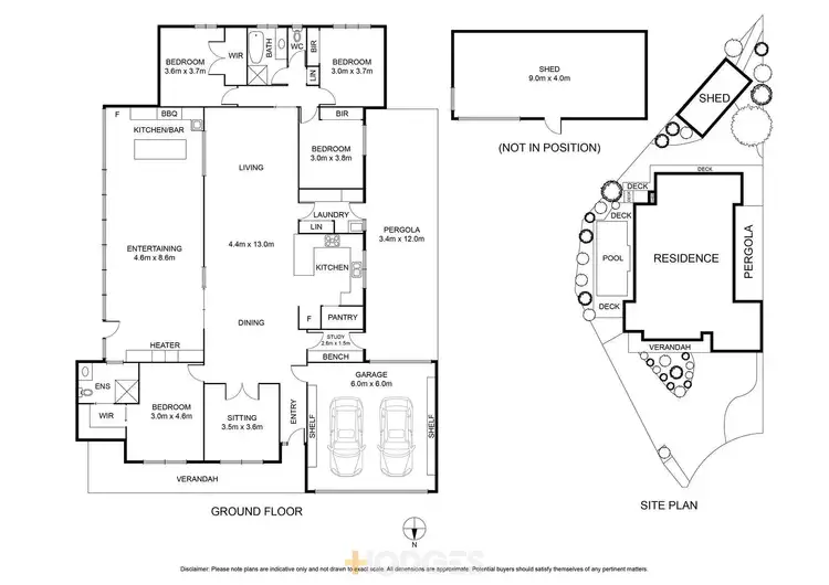 Floorplan of Homely house listing, 16 Scarlett Grove, Lara VIC 3212