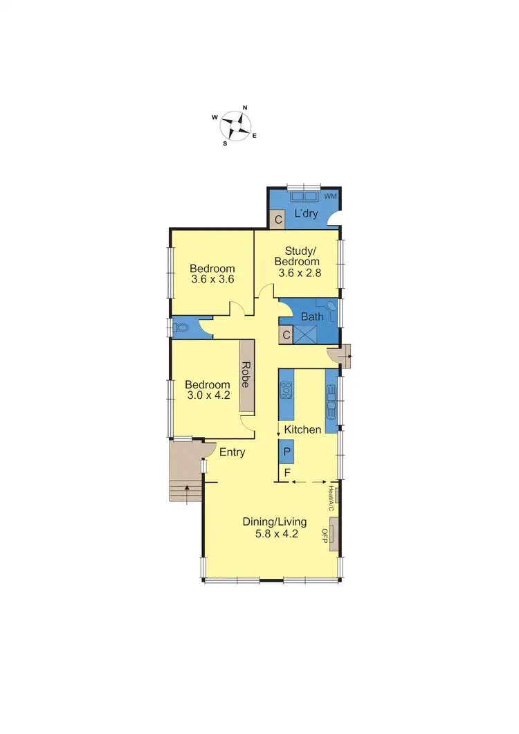 Floorplan of Homely house listing, 581 High Street, Kew East VIC 3102