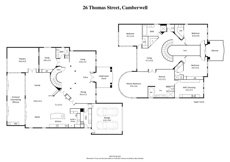Floorplan of Homely house listing, 26 Thomas Street, Camberwell VIC 3124