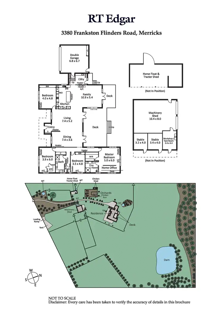 Floorplan of Homely house listing, 3380 Frankston-Flinders Road, Merricks VIC 3916