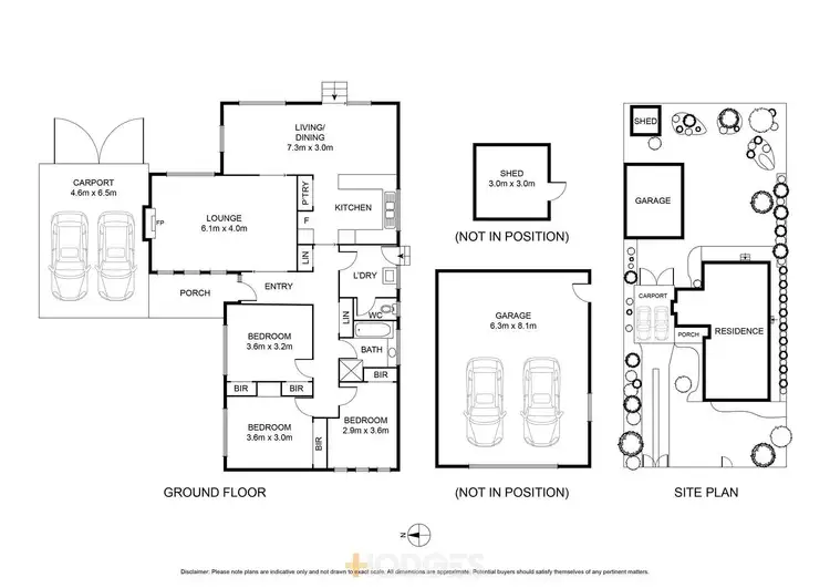 Floorplan of Homely house listing, 4 Sullivan Court, Belmont VIC 3216