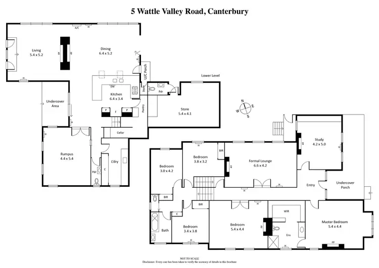 Floorplan of Homely house listing, 5 Wattle Valley Road, Canterbury VIC 3126